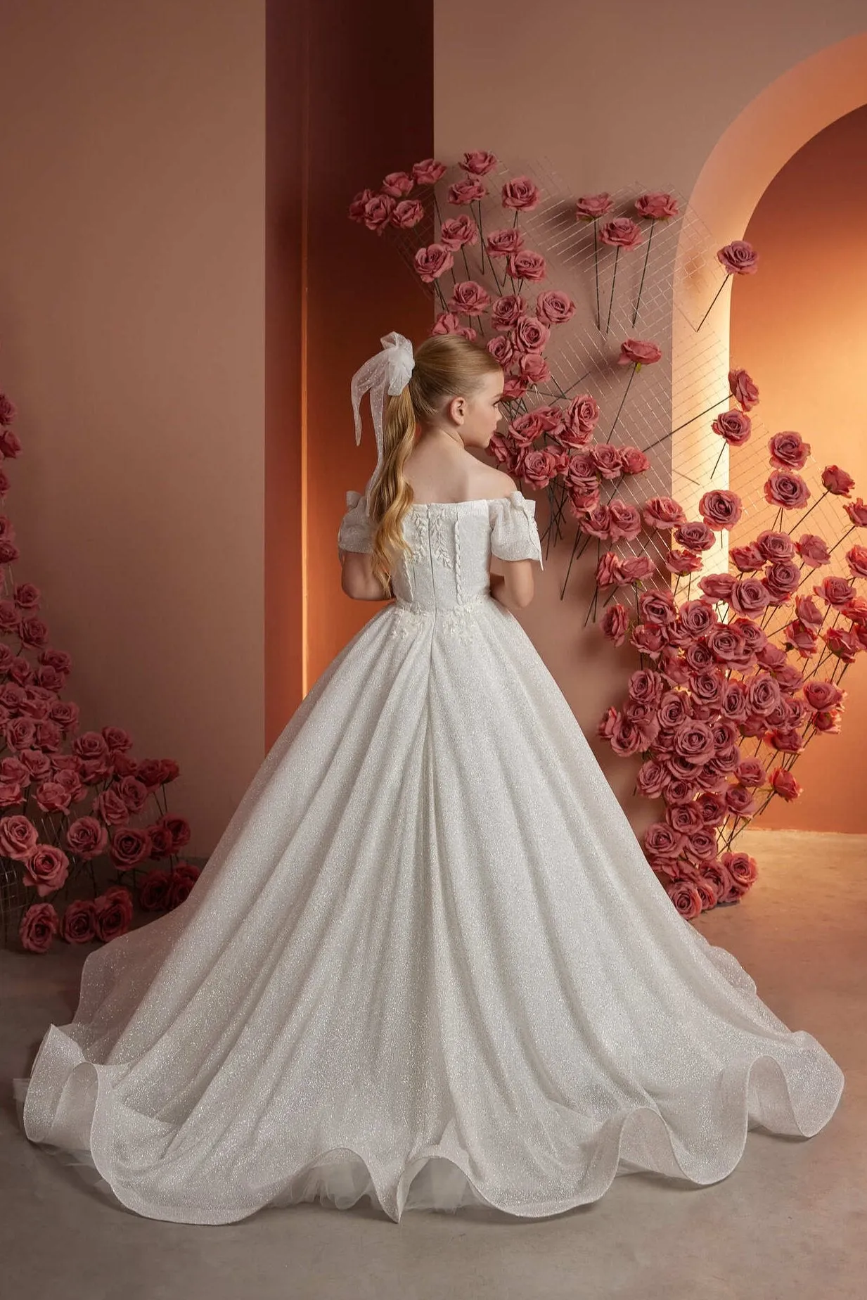 Elegant Lace Princess Dress