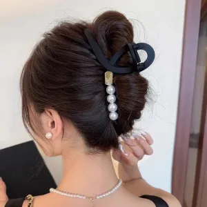 Elegant Pearl Hairclaw
