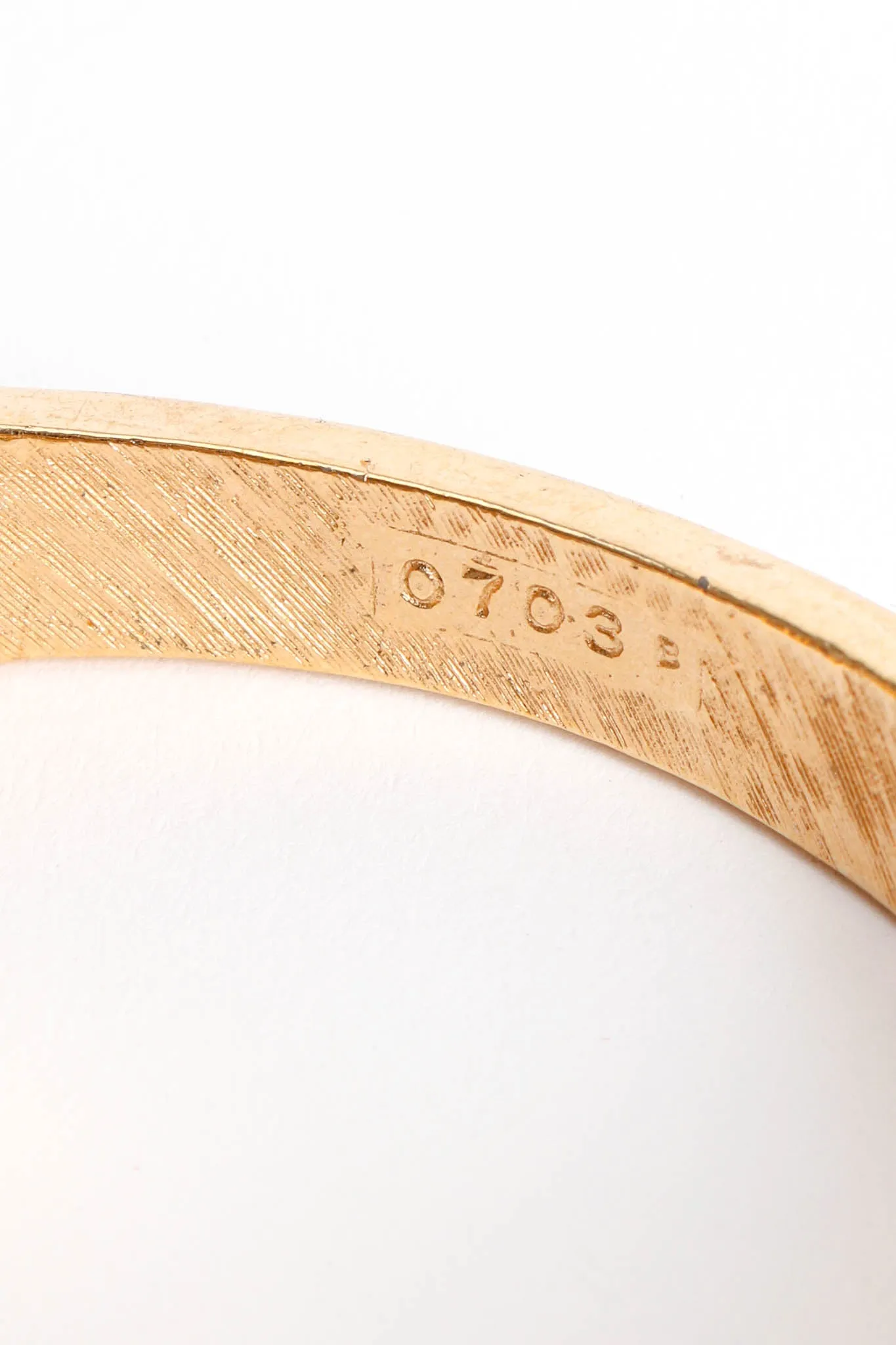 Enamel Stripe Bangle Bracelet