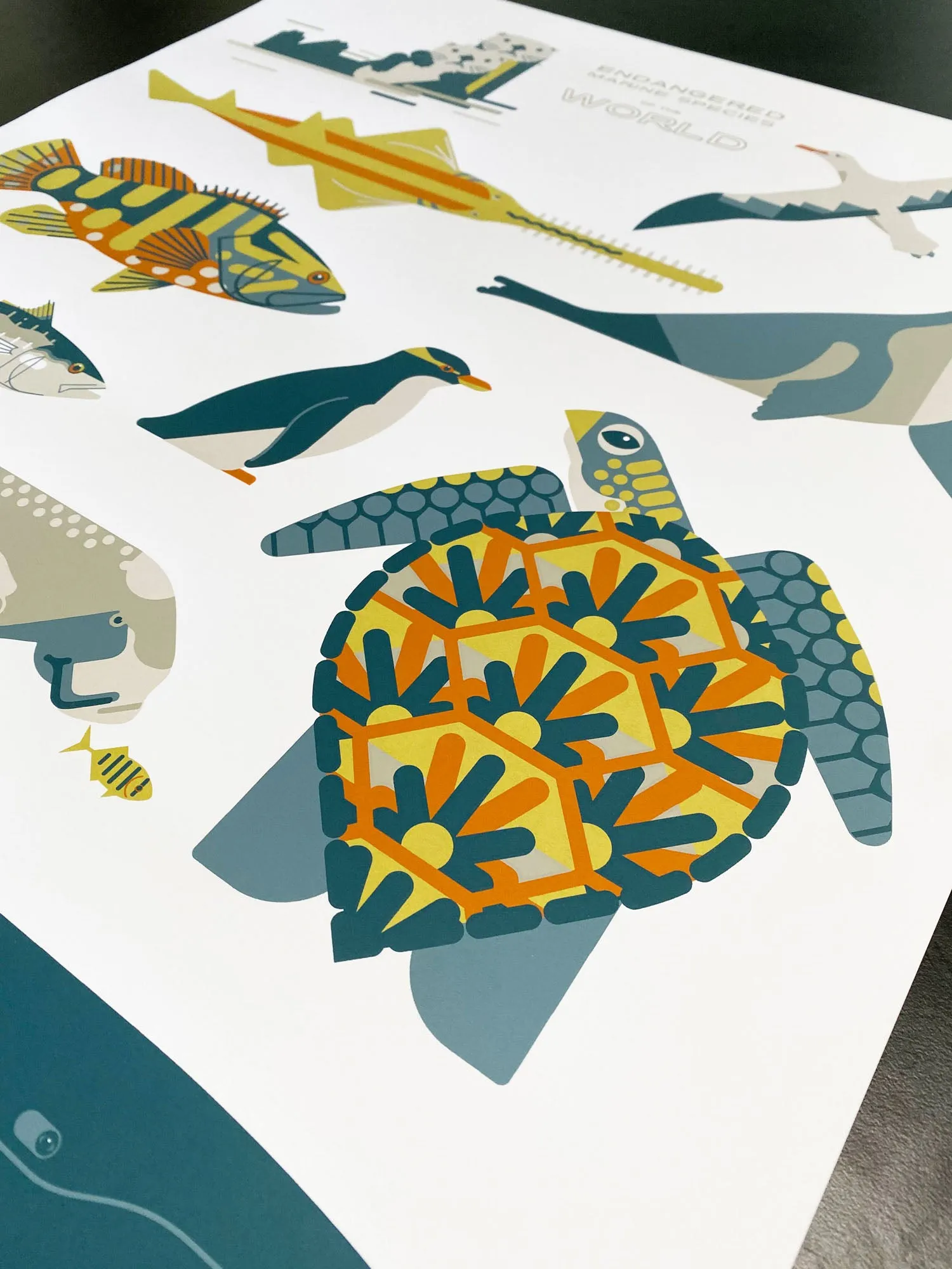 Endangered Marine Species of the World