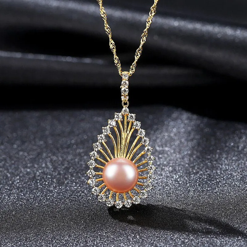 Ethnic Style Freshwater Pearl Necklace