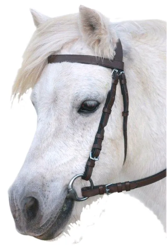 Eureka Plain Snaffle Bridle