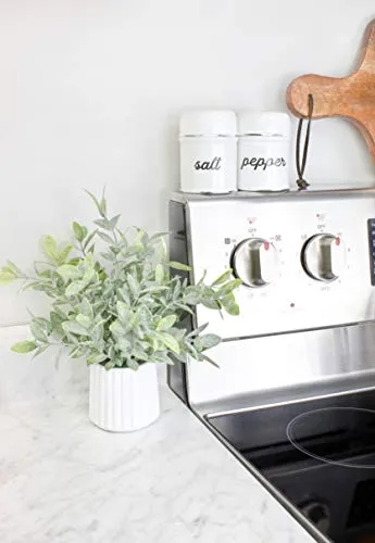 Farmhouse Salt and Pepper Shaker Set (White, Case of 30)