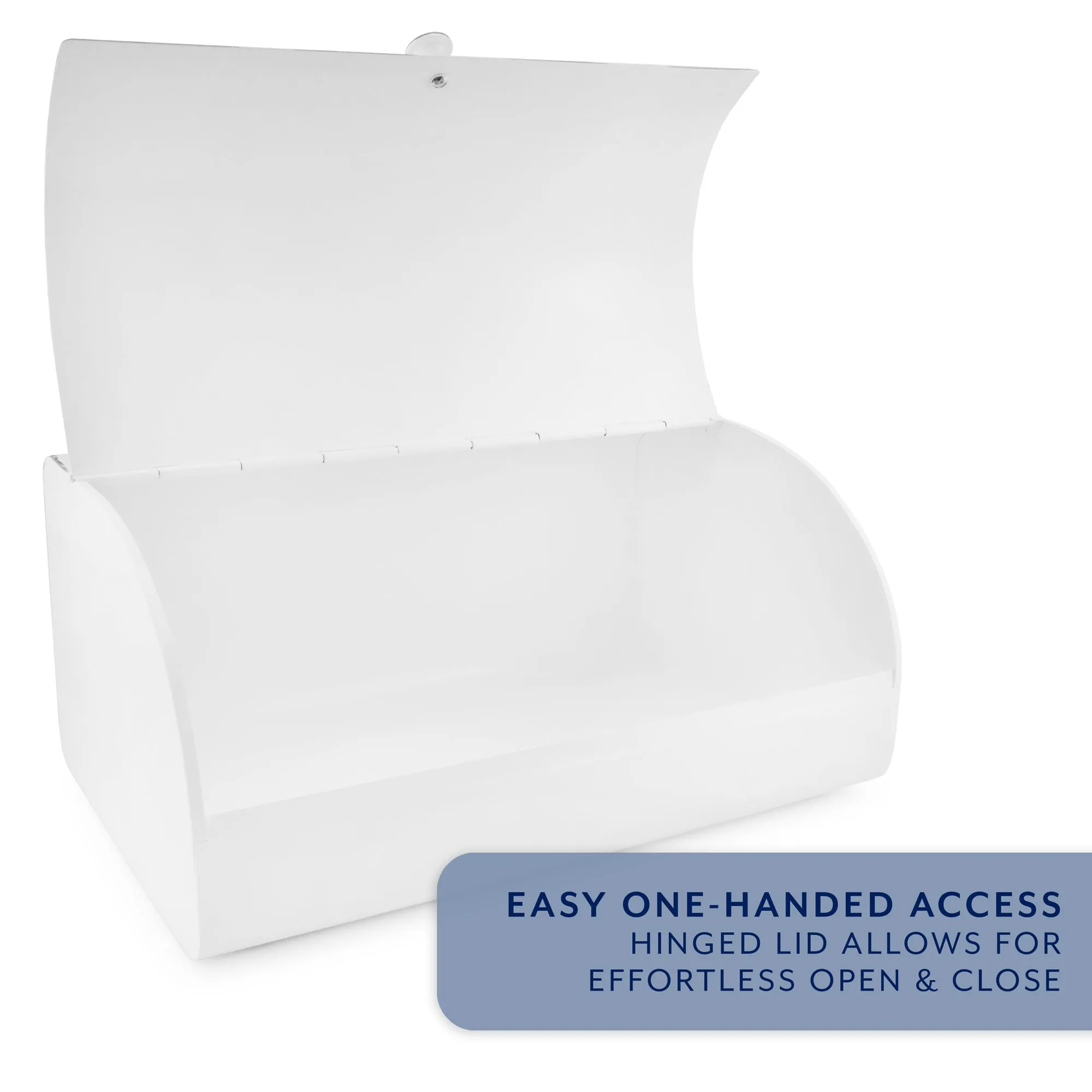 Farmhouse White Bread Box (Case of 6)