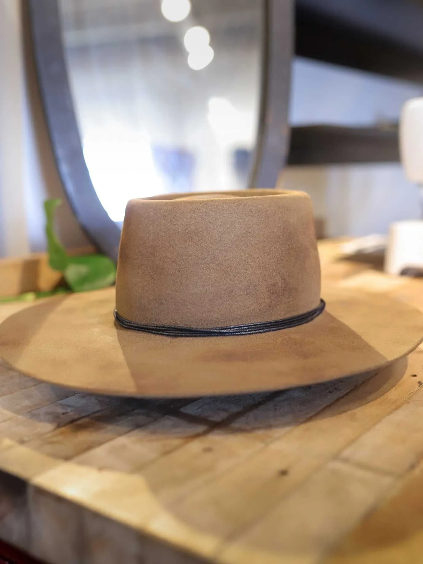 Felt Hat | Pecan Stove Pipe | Easy Drifter