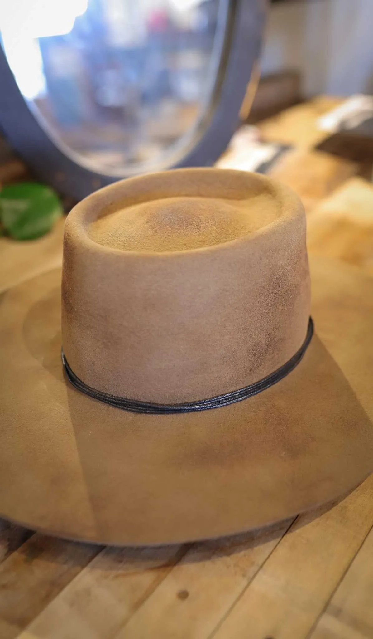 Felt Hat | Pecan Stove Pipe | Easy Drifter
