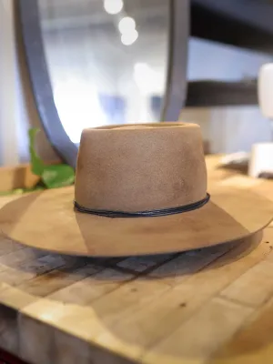 Felt Hat | Pecan Stove Pipe | Easy Drifter