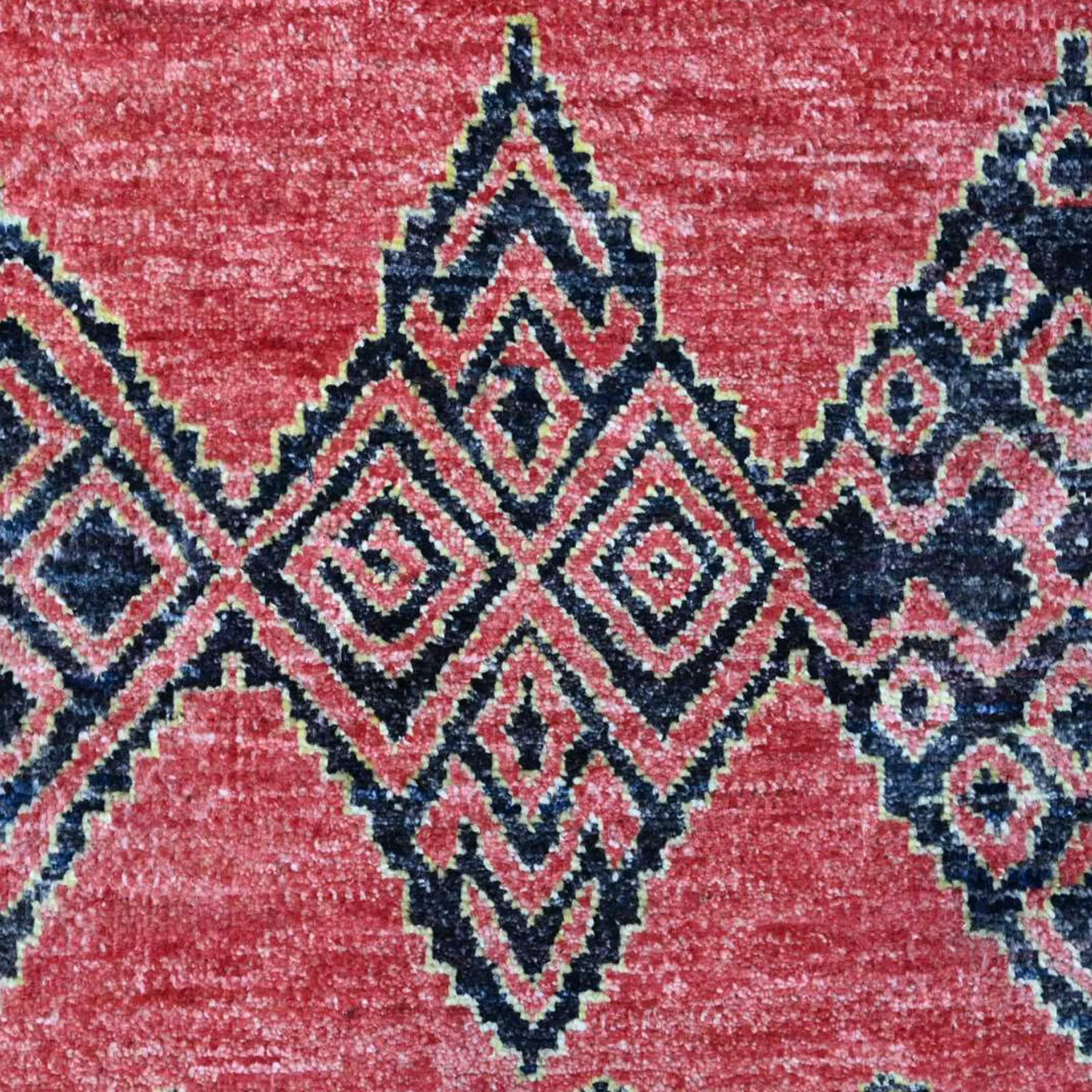 Fine Hand-Knotted Southwestern Style Handmade Wool Rug (Size 8.7 X 11.3) Cwral-10734
