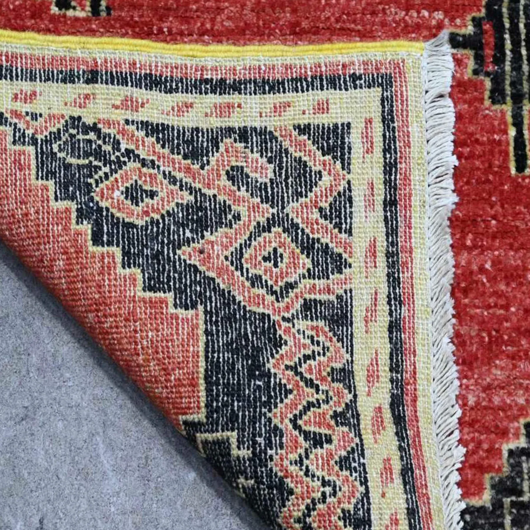 Fine Hand-Knotted Southwestern Style Handmade Wool Rug (Size 8.7 X 11.3) Cwral-10734
