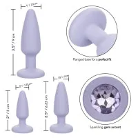 First Time Crystal Booty Anal Plug Training Kit