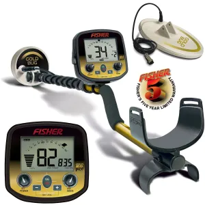 Fisher Gold Bug Pro Metal Detector with 5" & 11" Coil Pack and 5 Year Warranty