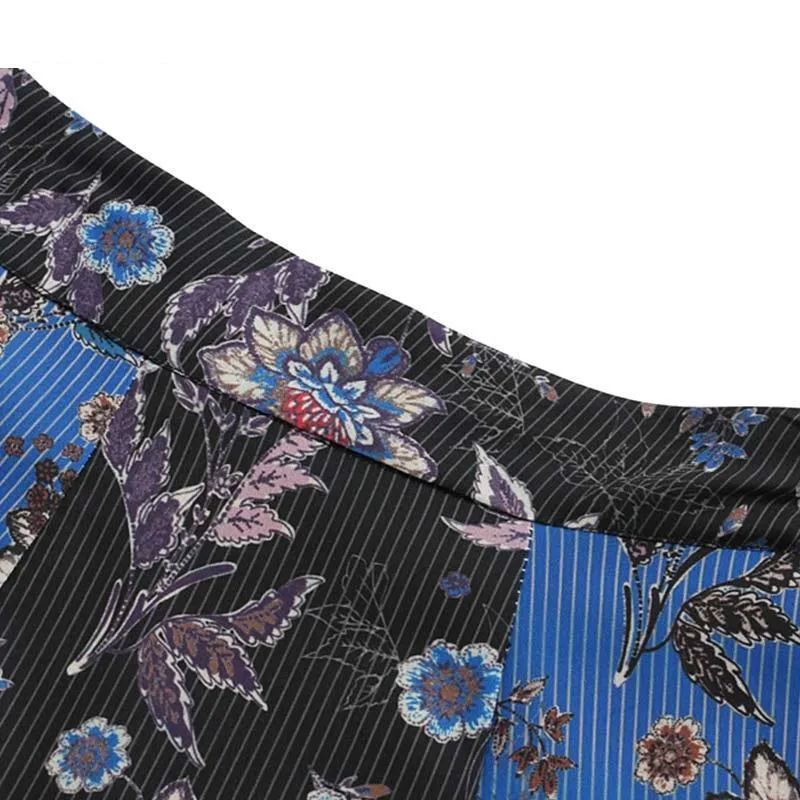 Floral Ruffled Skirt