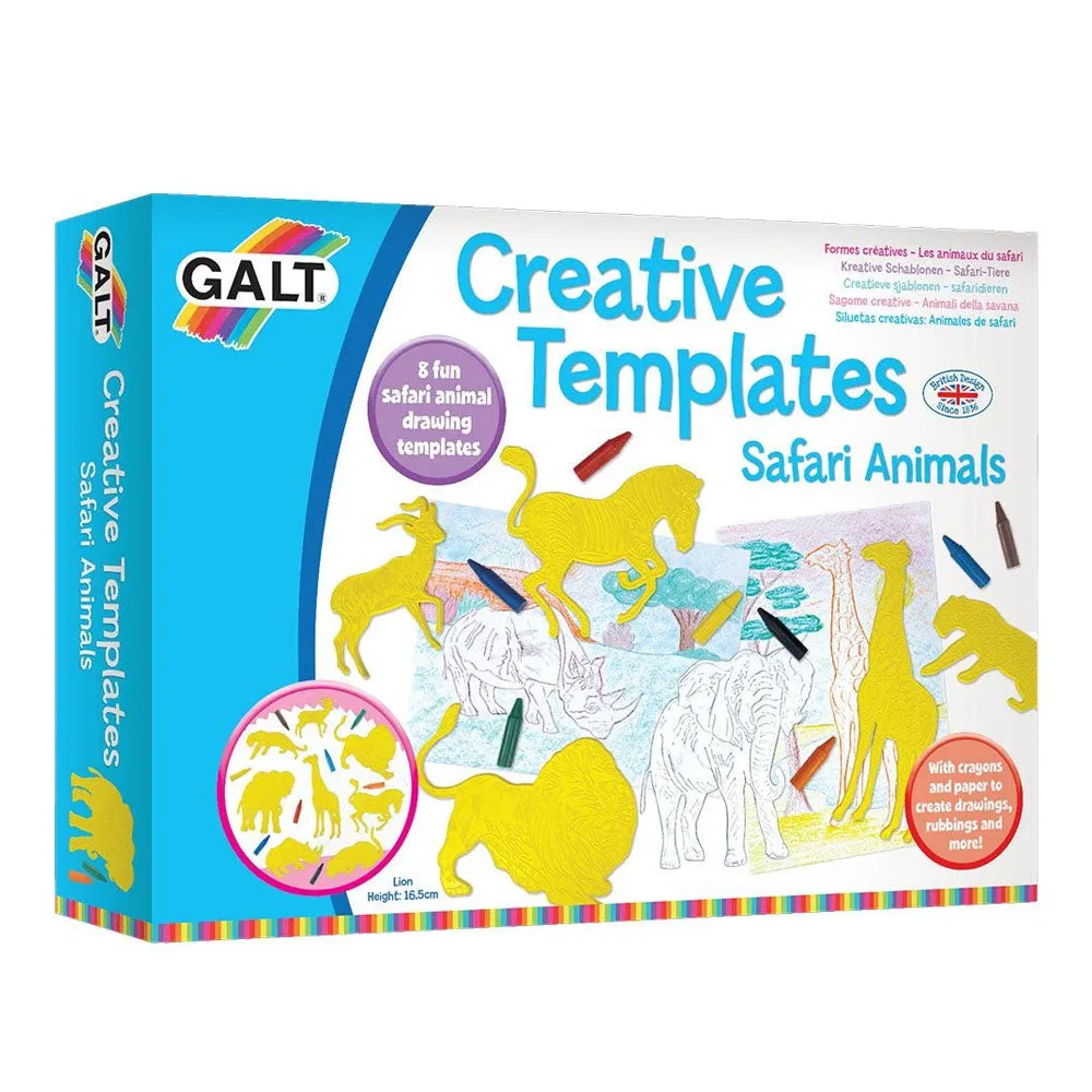 Galt Creative Templates Safari Animals