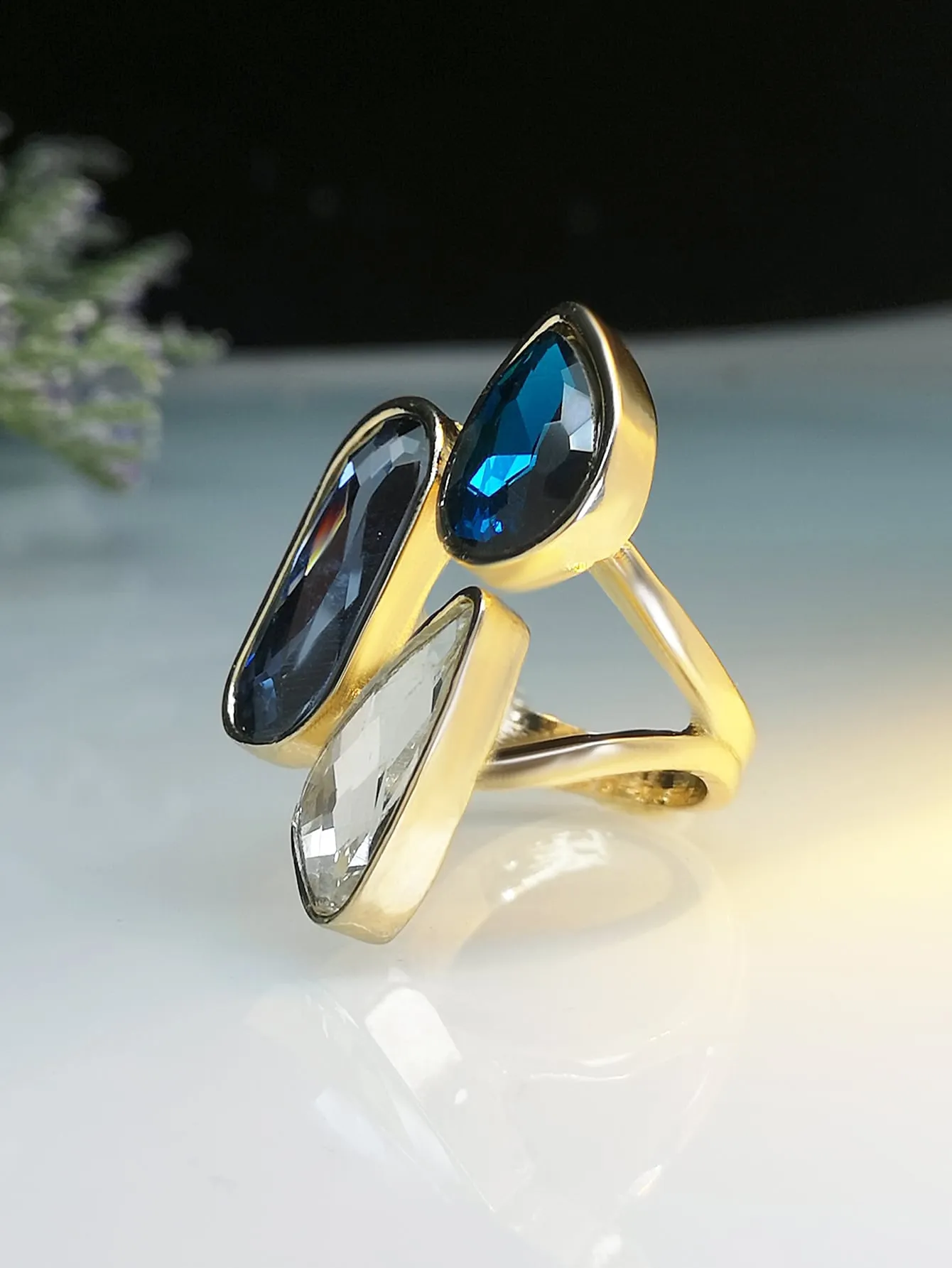 Gemstone Decor Ring