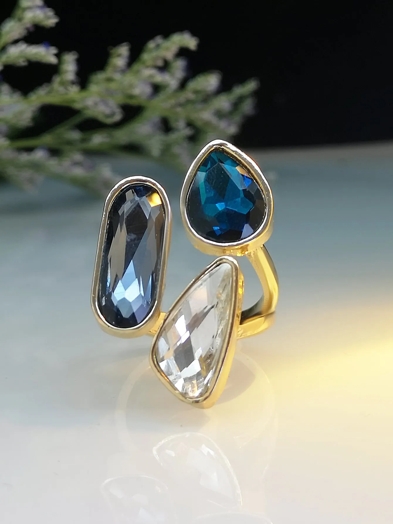 Gemstone Decor Ring