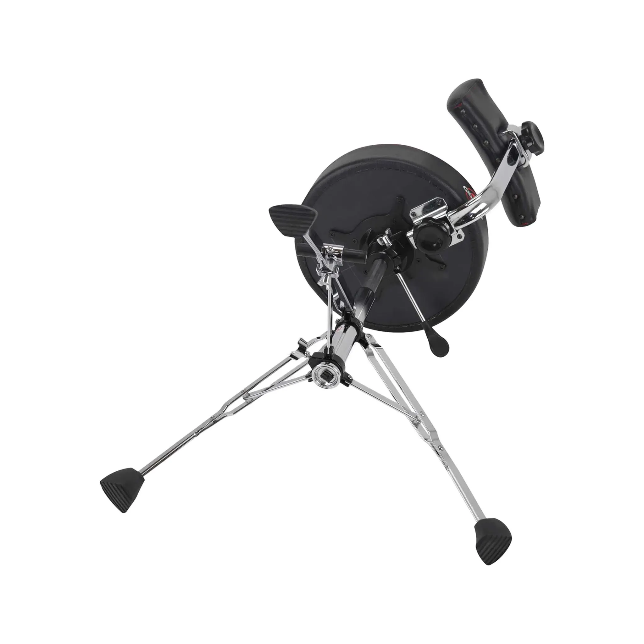 Gibraltar 9608HRTB 15inch Performance Stool w/Footrest, Hydraulic Round Seat