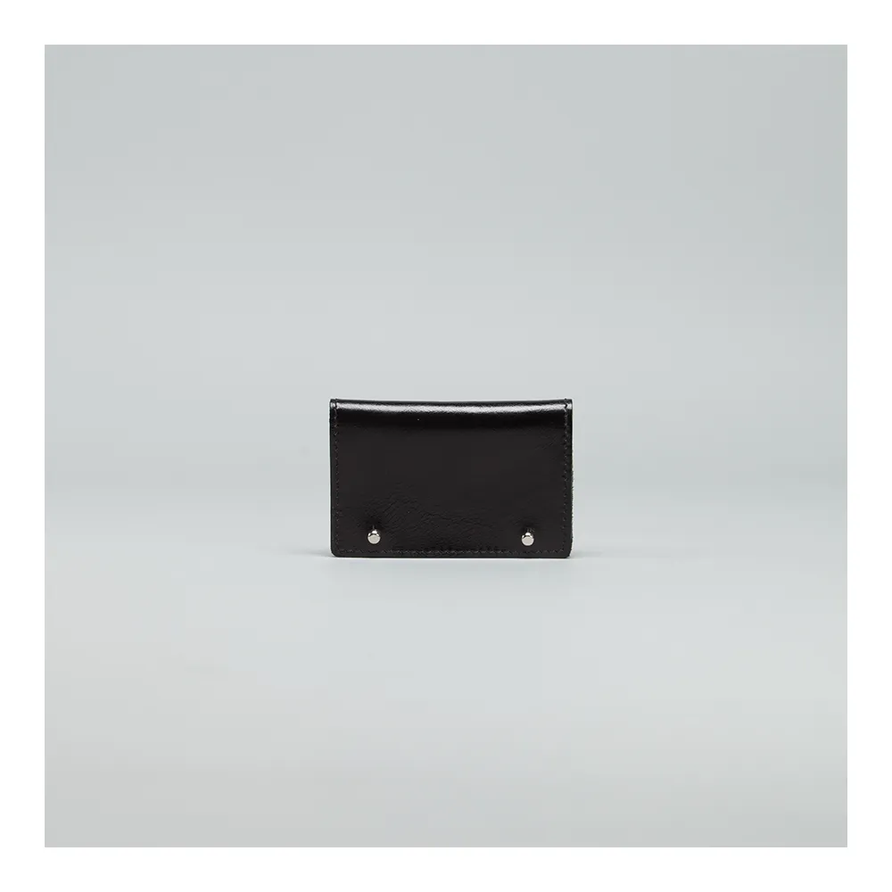 GOODJOB Card Holder 10 Dots - Leather Black