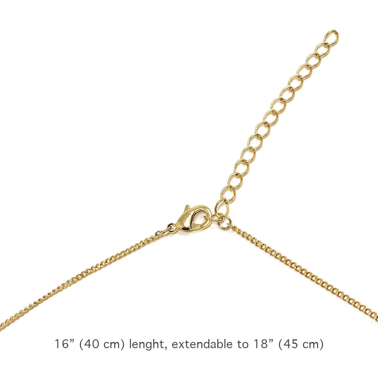 Halo Pave Pendant Necklace with White Clear Round Crystals from Swarovski Gold Plated