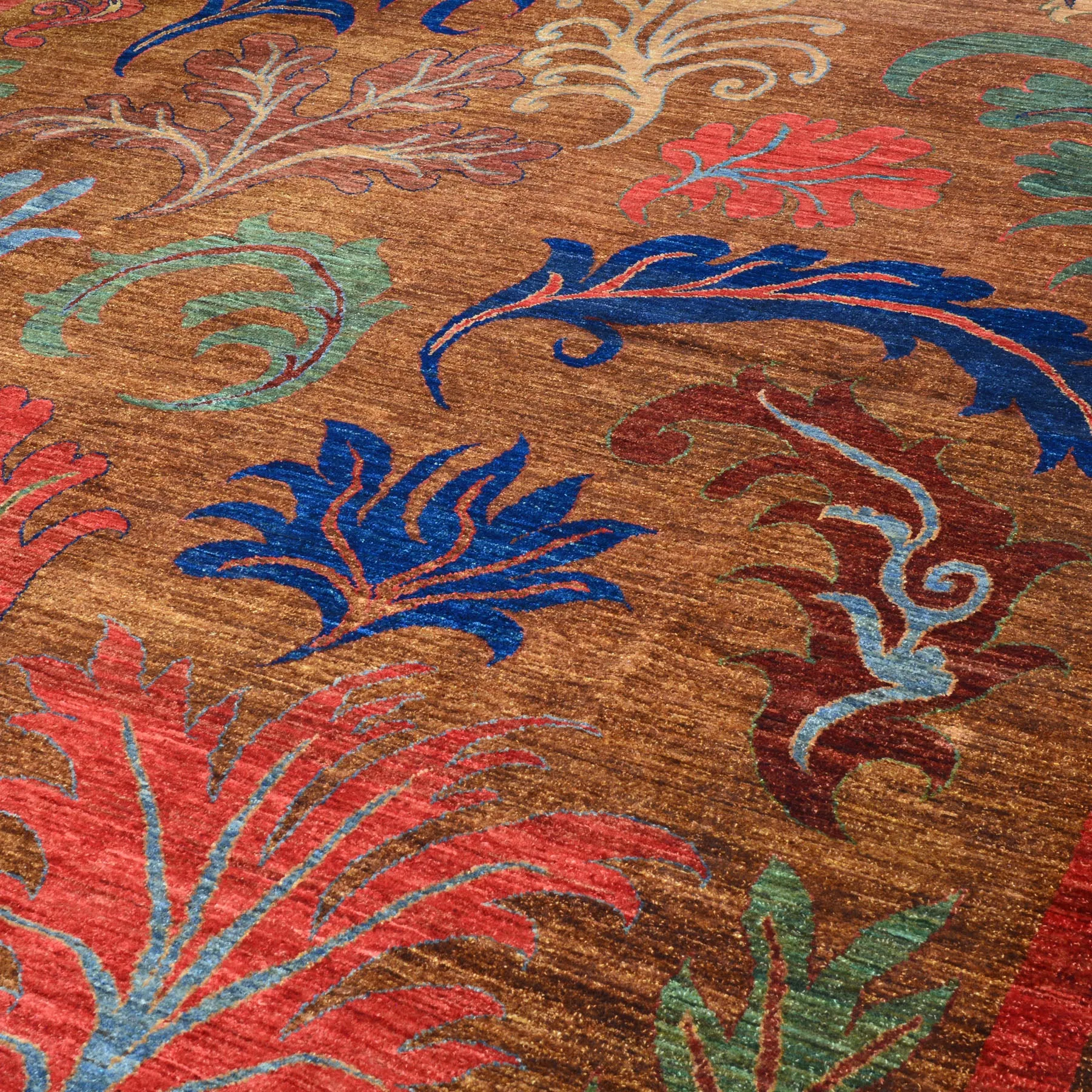 Hand-Knotted Afghan Tribal Chobi Traditional Design Wool Rug (Size 7.4 X 10.0) Cwral-9612