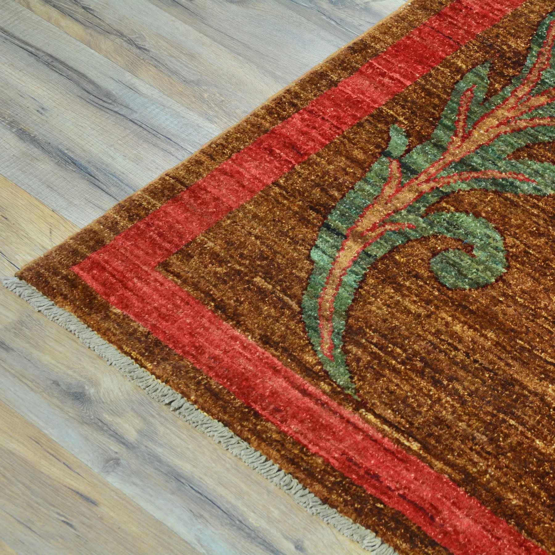 Hand-Knotted Afghan Tribal Chobi Traditional Design Wool Rug (Size 7.4 X 10.0) Cwral-9612