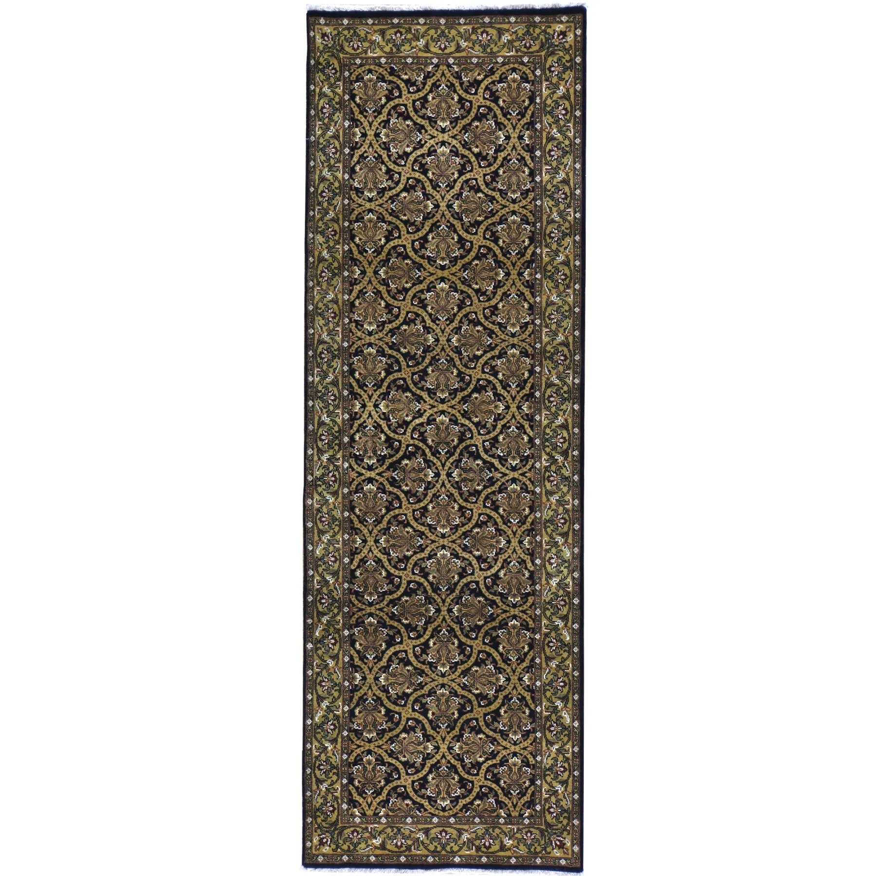 Hand-Knotted Fine  100% Wool Handmade Traditional Design rug  (Size 2.7 X 7.10) Cwral-2775
