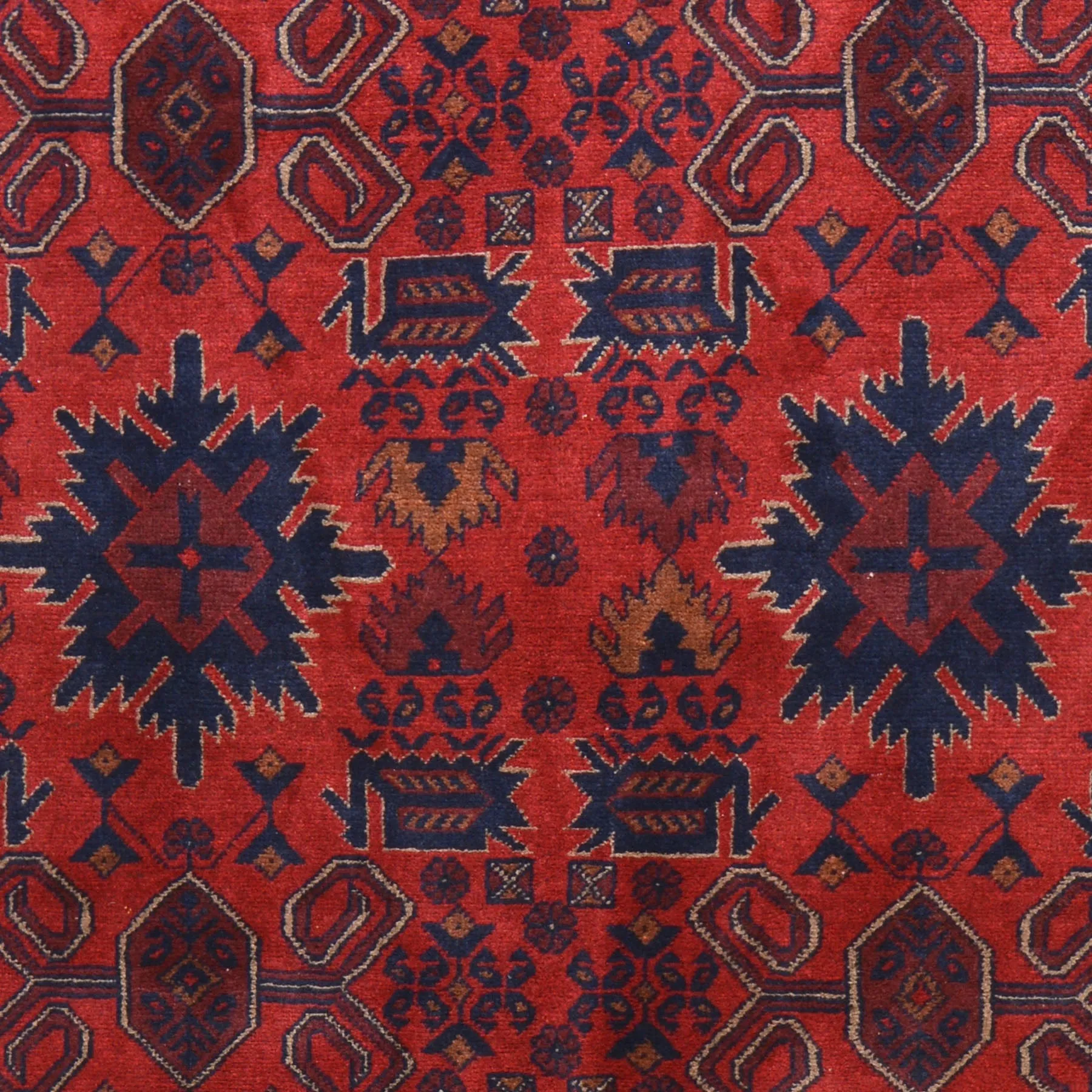 Hand-Knotted Fine Turkmen Handmade Tribal Traditional Rug (Size 4.2 X 6.8) Brral-6624