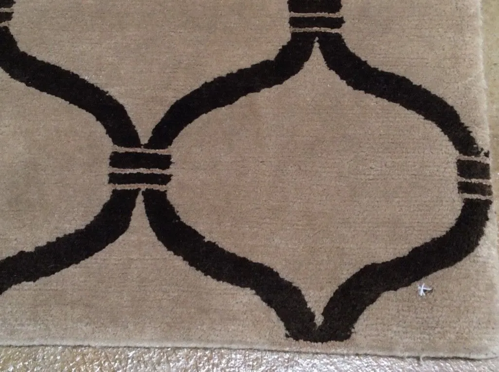 Hand-Knotted Nepali Design Handmade Modern Wool Rug (Size 2.0 X 3.0) Brrsf-1707