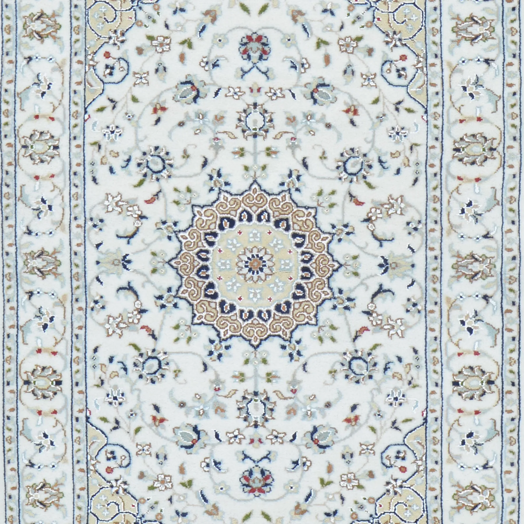 Hand-Knotted Oriental Handmade Tribal Nain Design Rug (Size 2.8 X 4.1) Cwral-10845