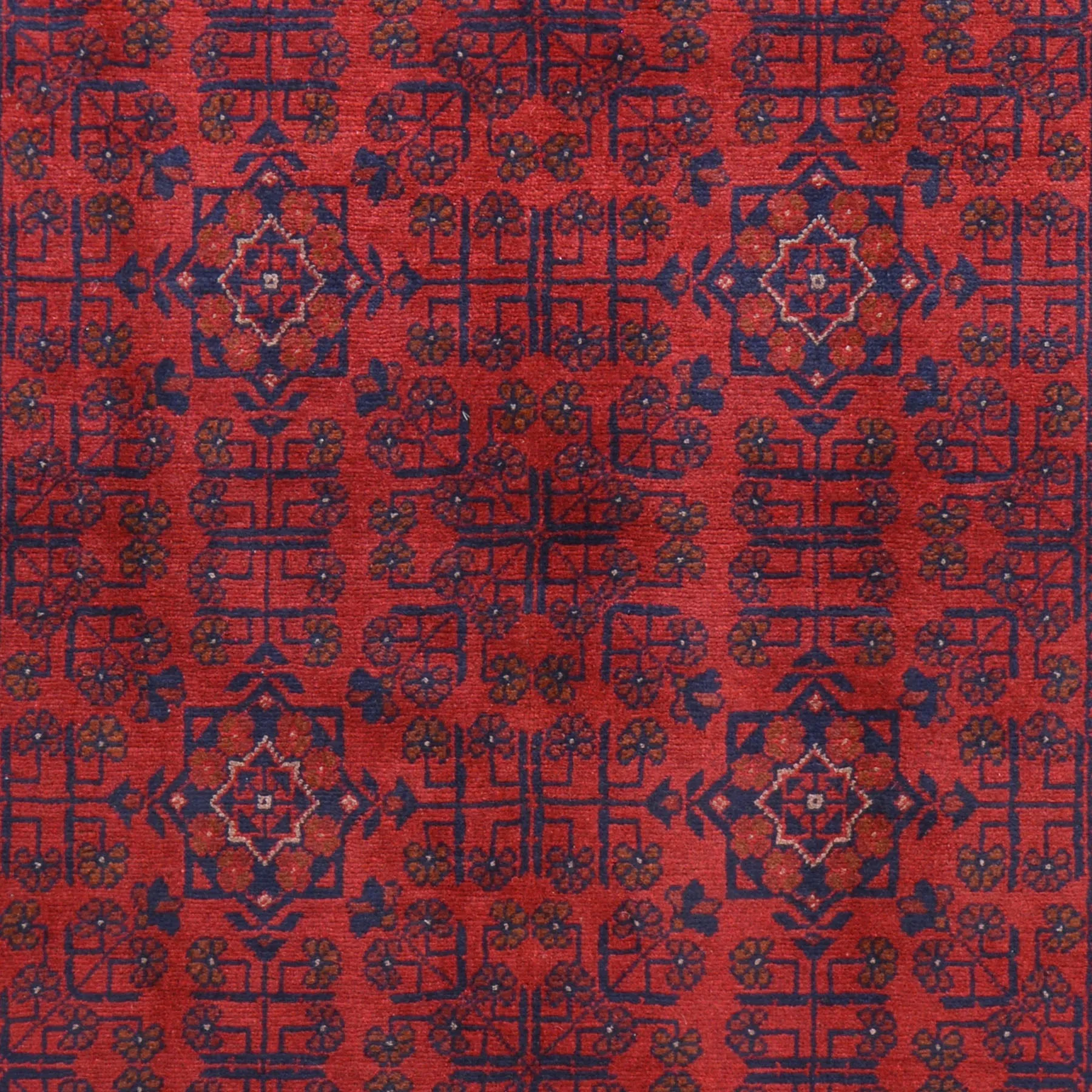 Hand-Knotted Turkmen Handmade Tribal Traditional Rug (Size 4.3 X 6.9) Brral-6618