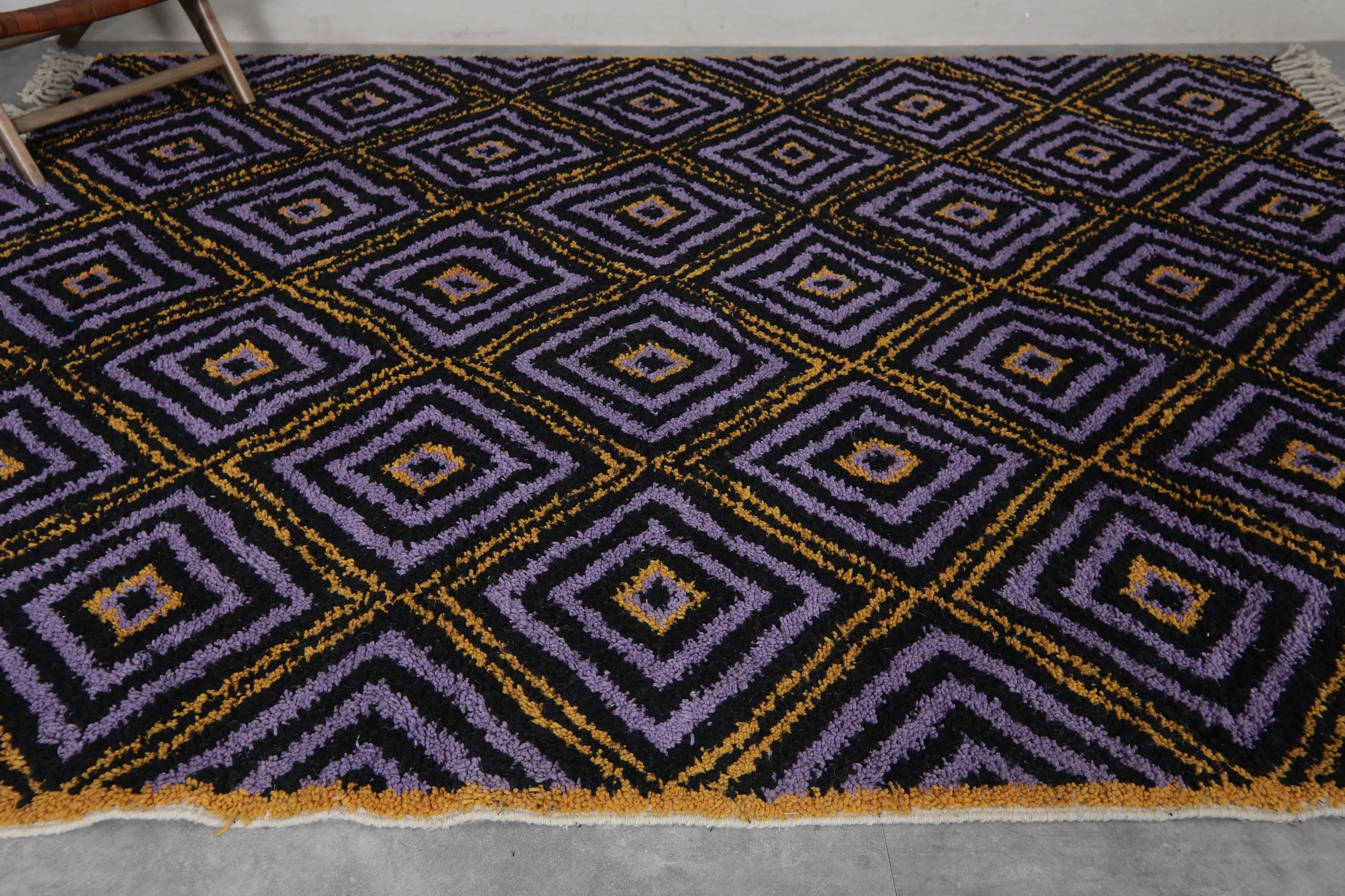 Handmade berber rug - Moroccan area rug - Beige Custom Rug