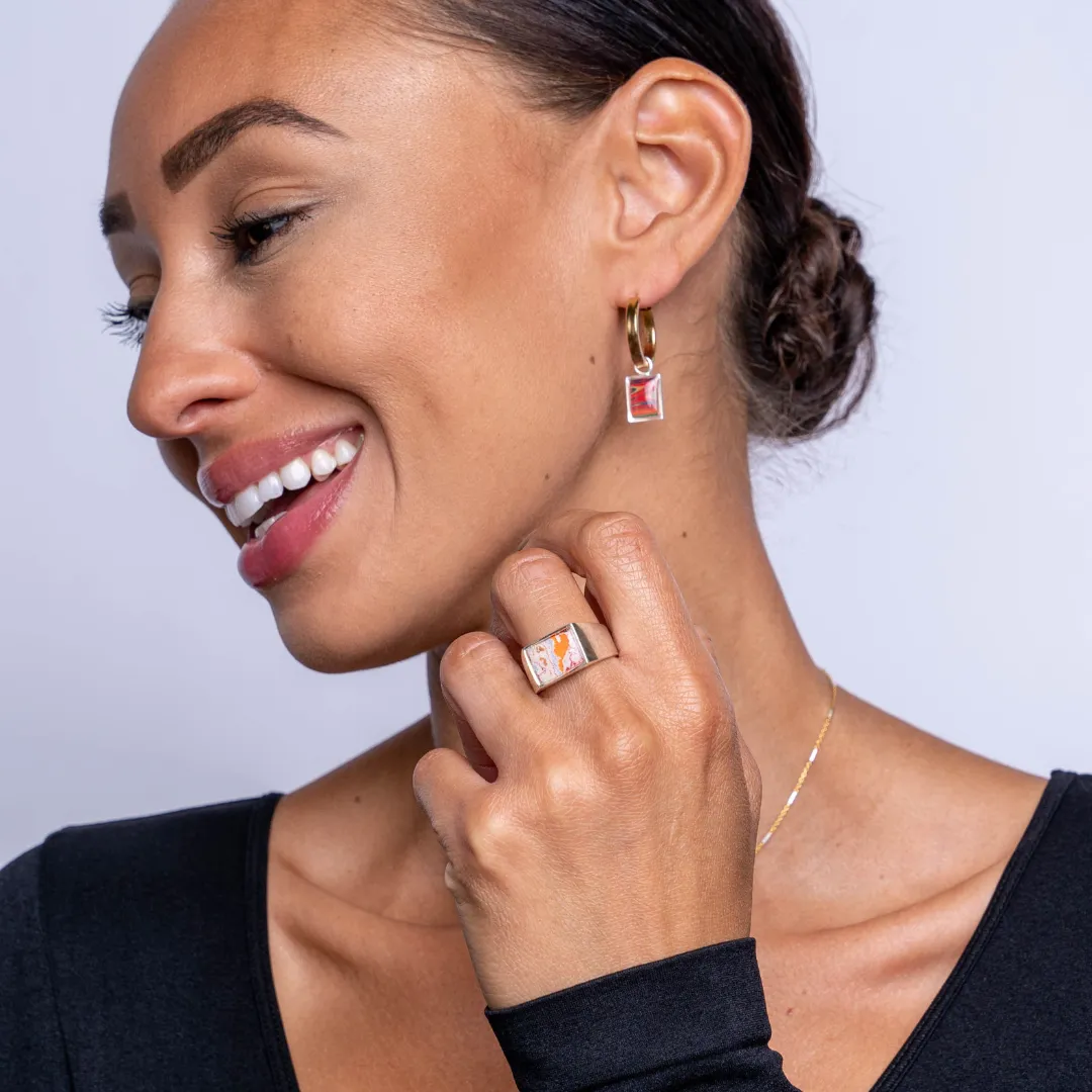 Jourdan Hoops | Mixed Metal