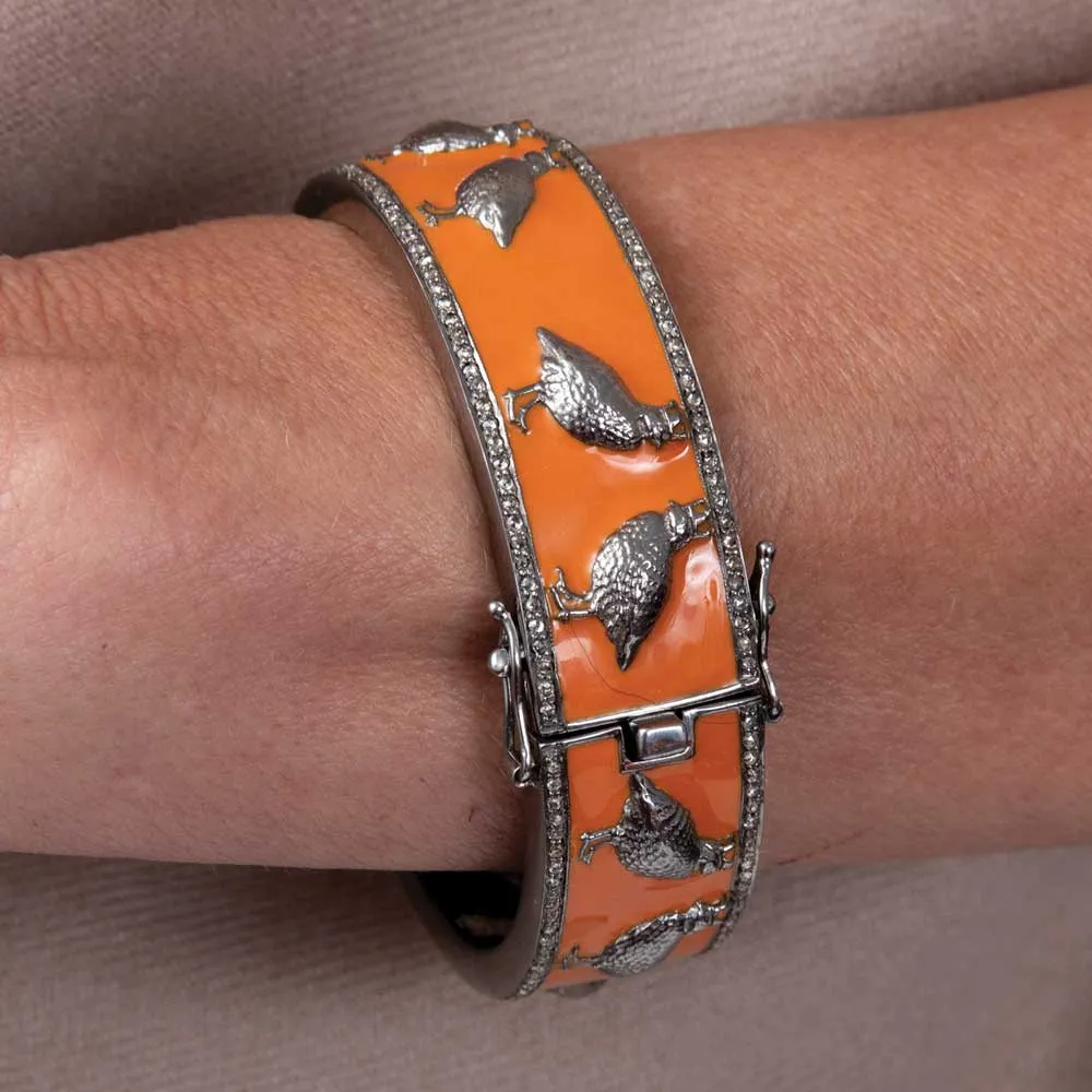 Kevin's King Bob Enamel Pave Diamond Bracelet