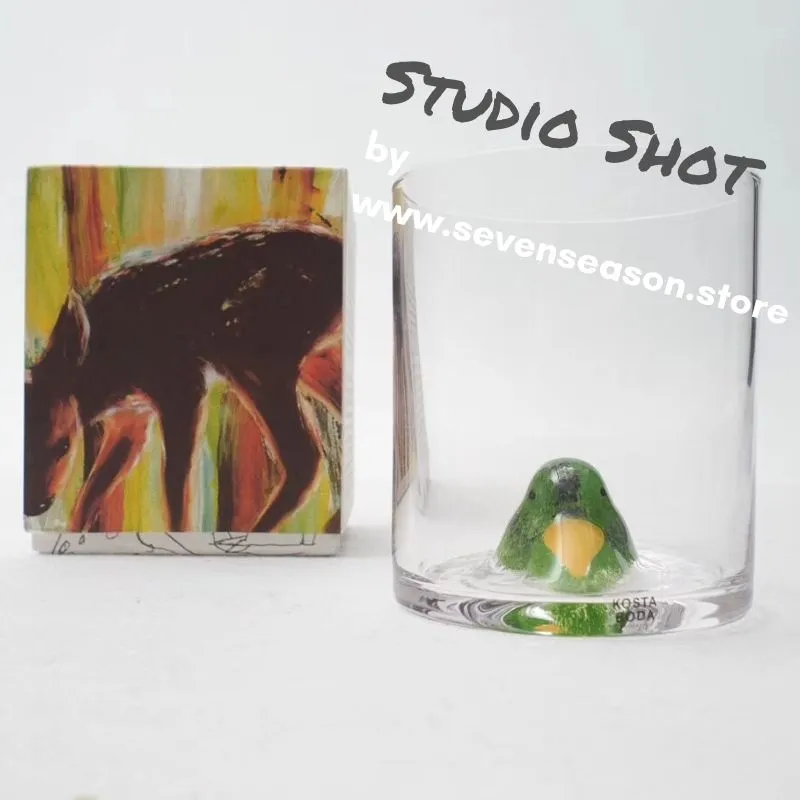Kosta Boda x Ernst Billgren New Friends Bird Tumbler