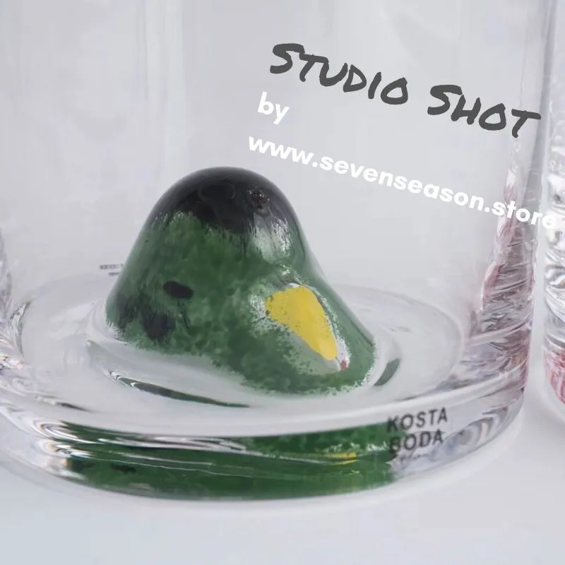 Kosta Boda x Ernst Billgren New Friends Bird Tumbler