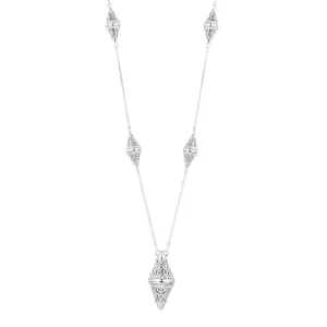Lantern / Necklace Silver