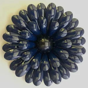 Late 60s/ Early 70s Large Enamel Flower Brooch