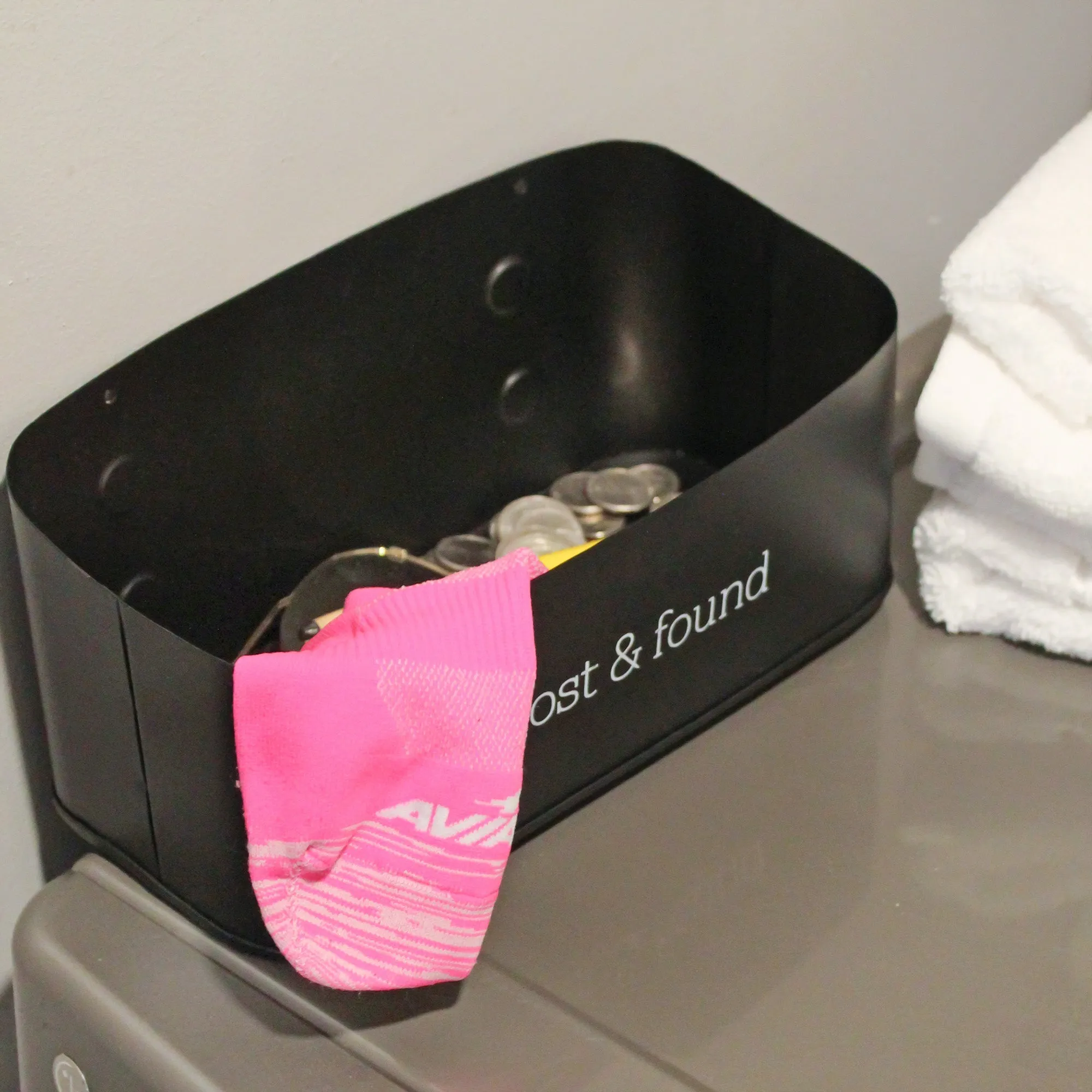 Laundry Lost and Found Pocket Treasures Holder (Black, Case of 50)