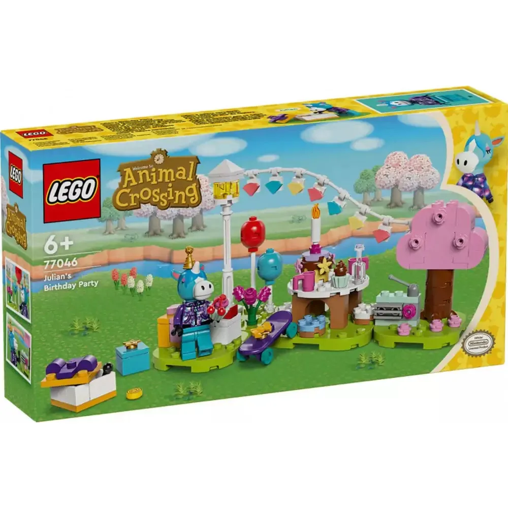 LEGO Animal Crossing -  Petrecerea aniversara al lui Julian 77046, 170 piese