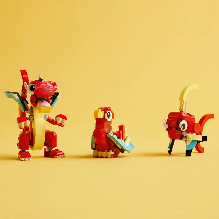 Lego Creator 3 in 1 Red Dragon (31145)
