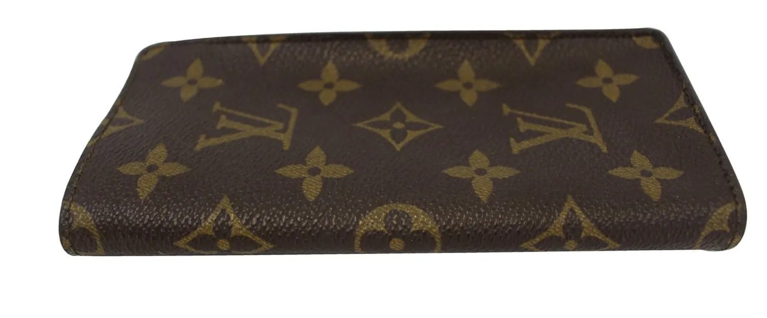 LOUIS VUITTON Monogram Canvas Simple Glasses Case