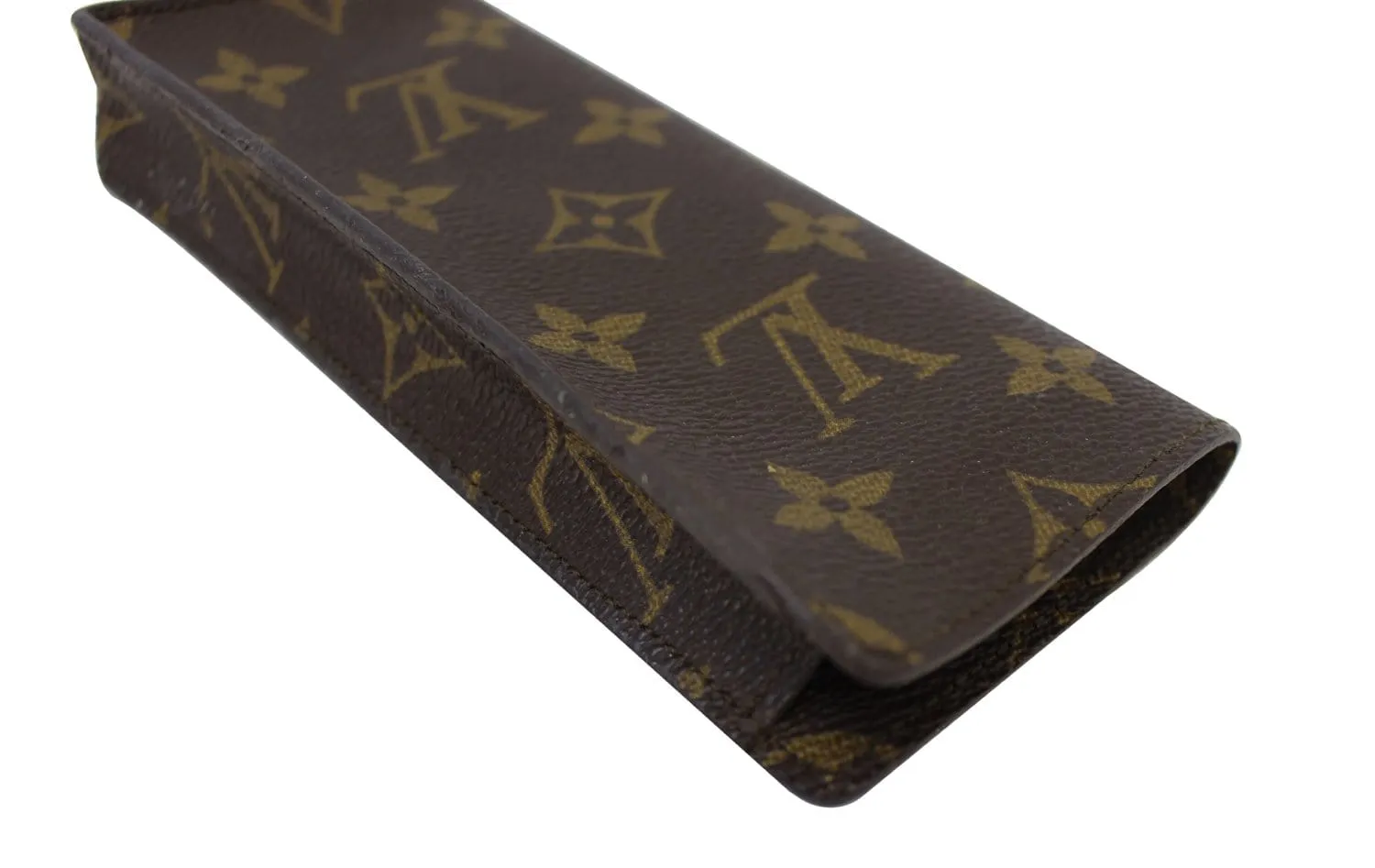 LOUIS VUITTON Monogram Canvas Simple Glasses Case