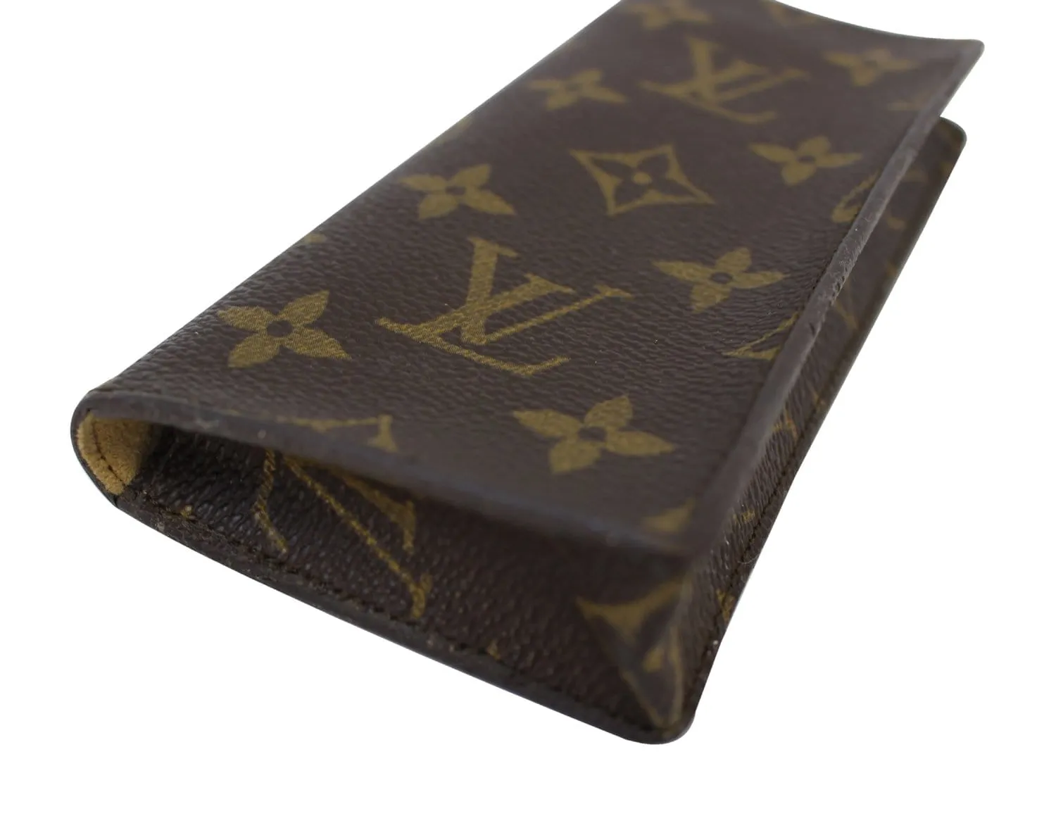 LOUIS VUITTON Monogram Canvas Simple Glasses Case
