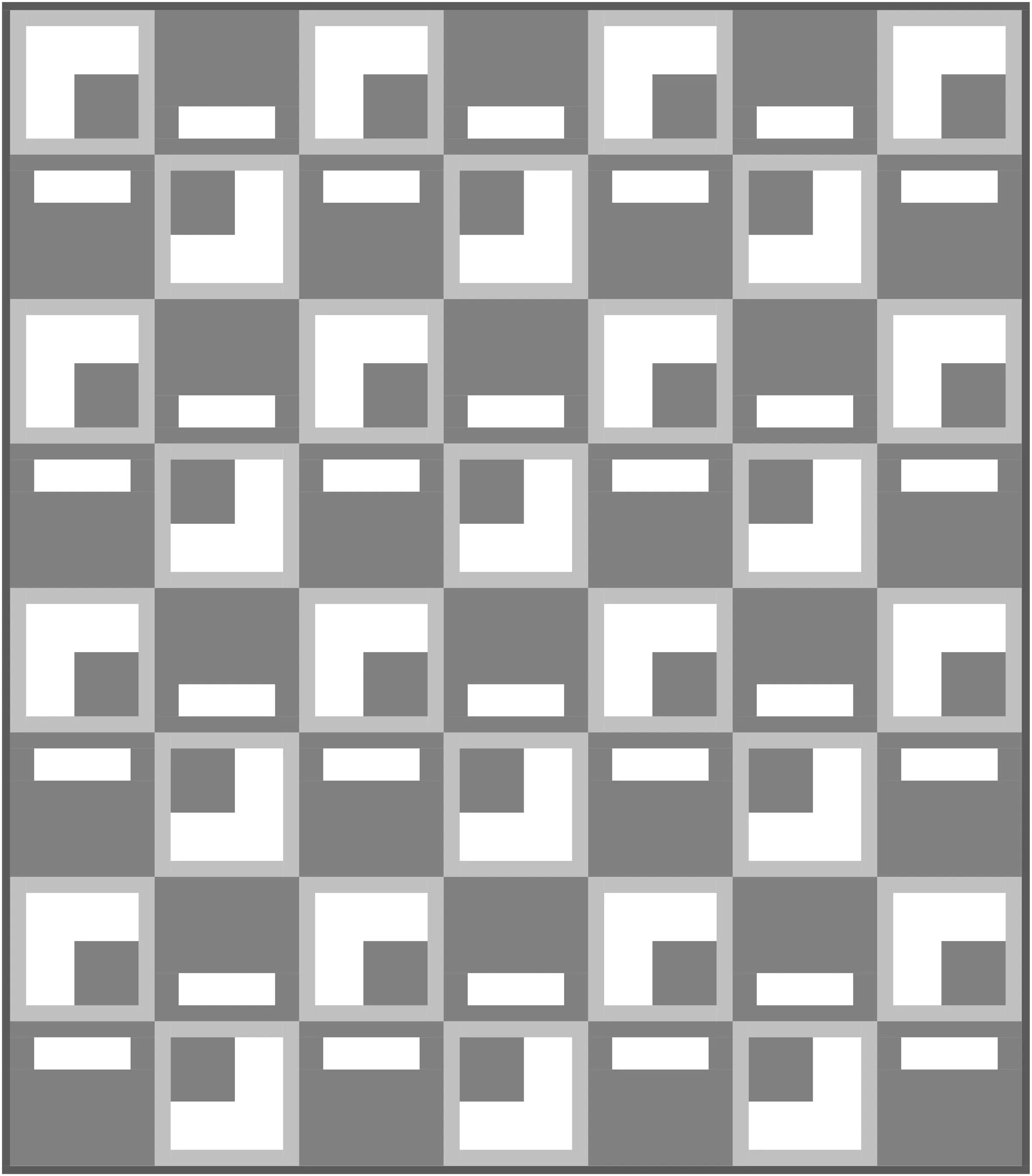 Market Quilt Block Pattern