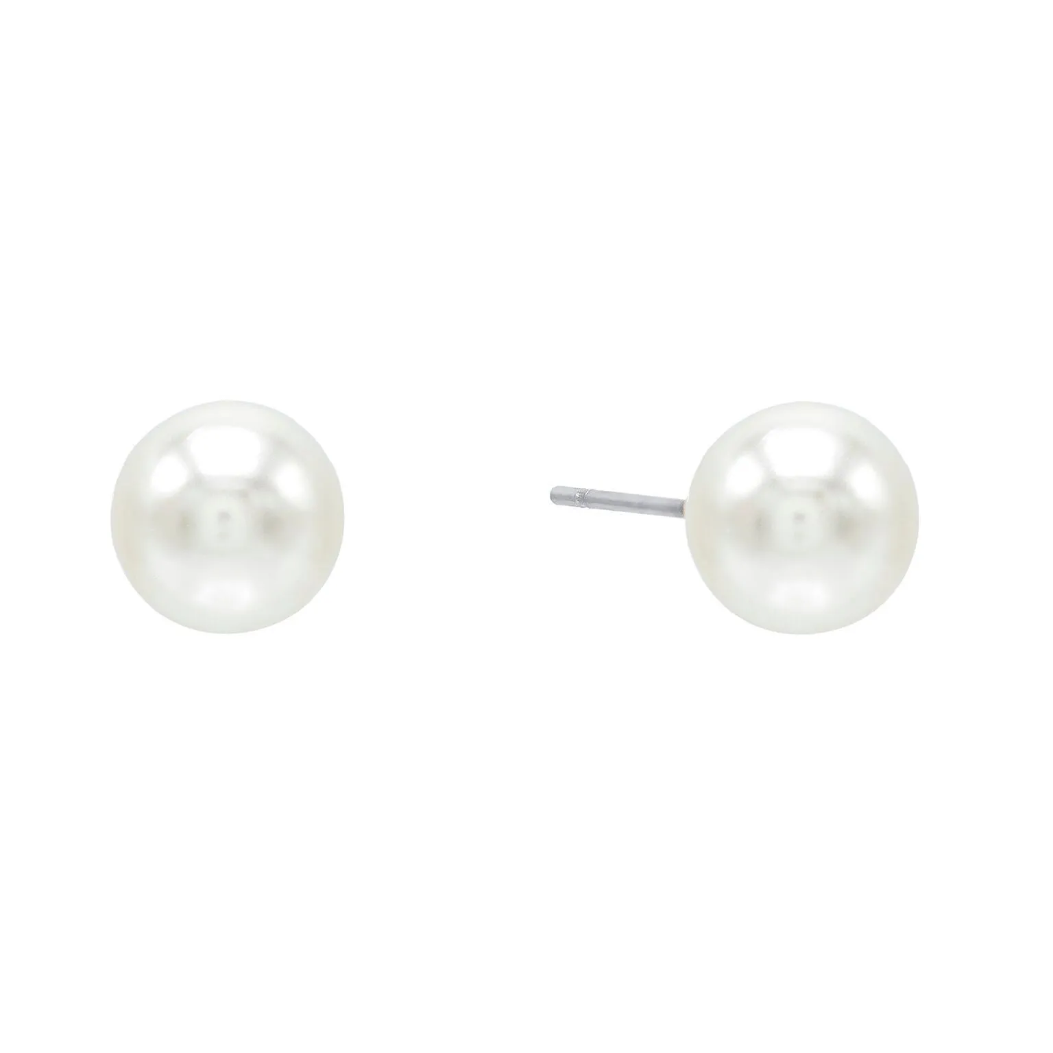 Medium Pearl Stud Earring