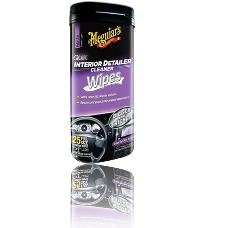 Meguiar's Quik Interior Detailer Wipes (Pack of 25)