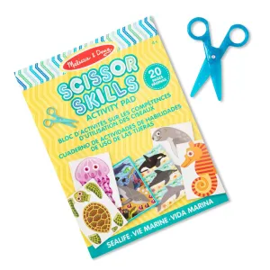 Melissa and Doug - Scissor Skills Activity Pad - Sea Life
