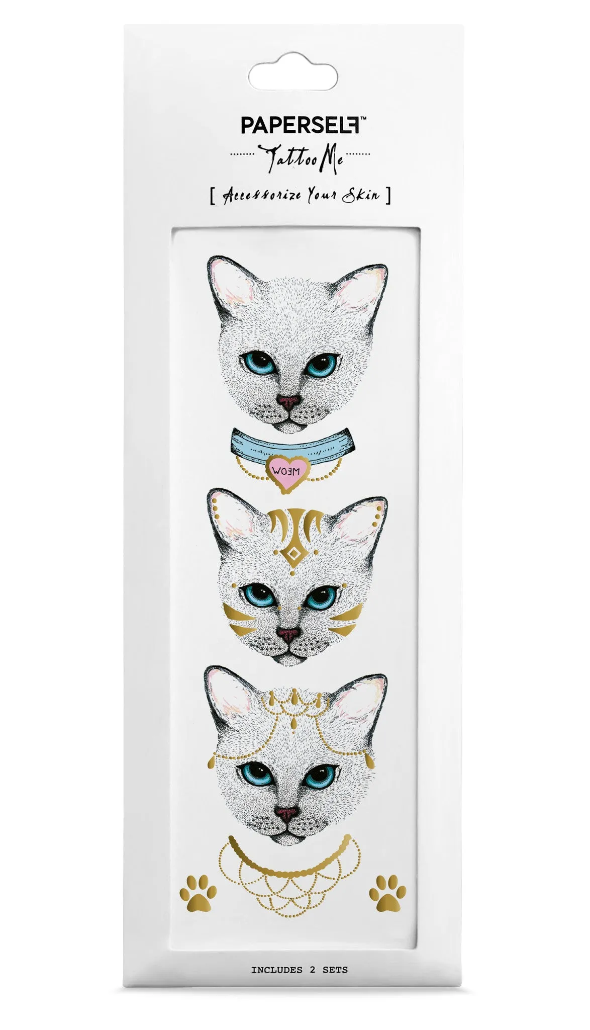 Meow Temporary Tattoo
