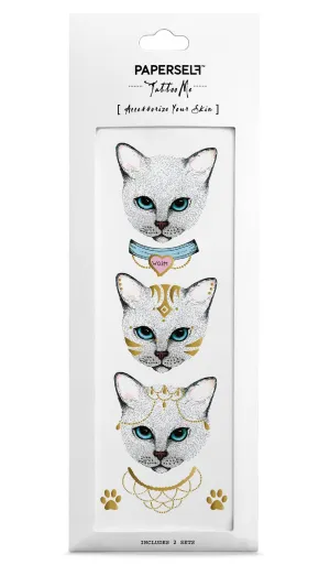 Meow Temporary Tattoo