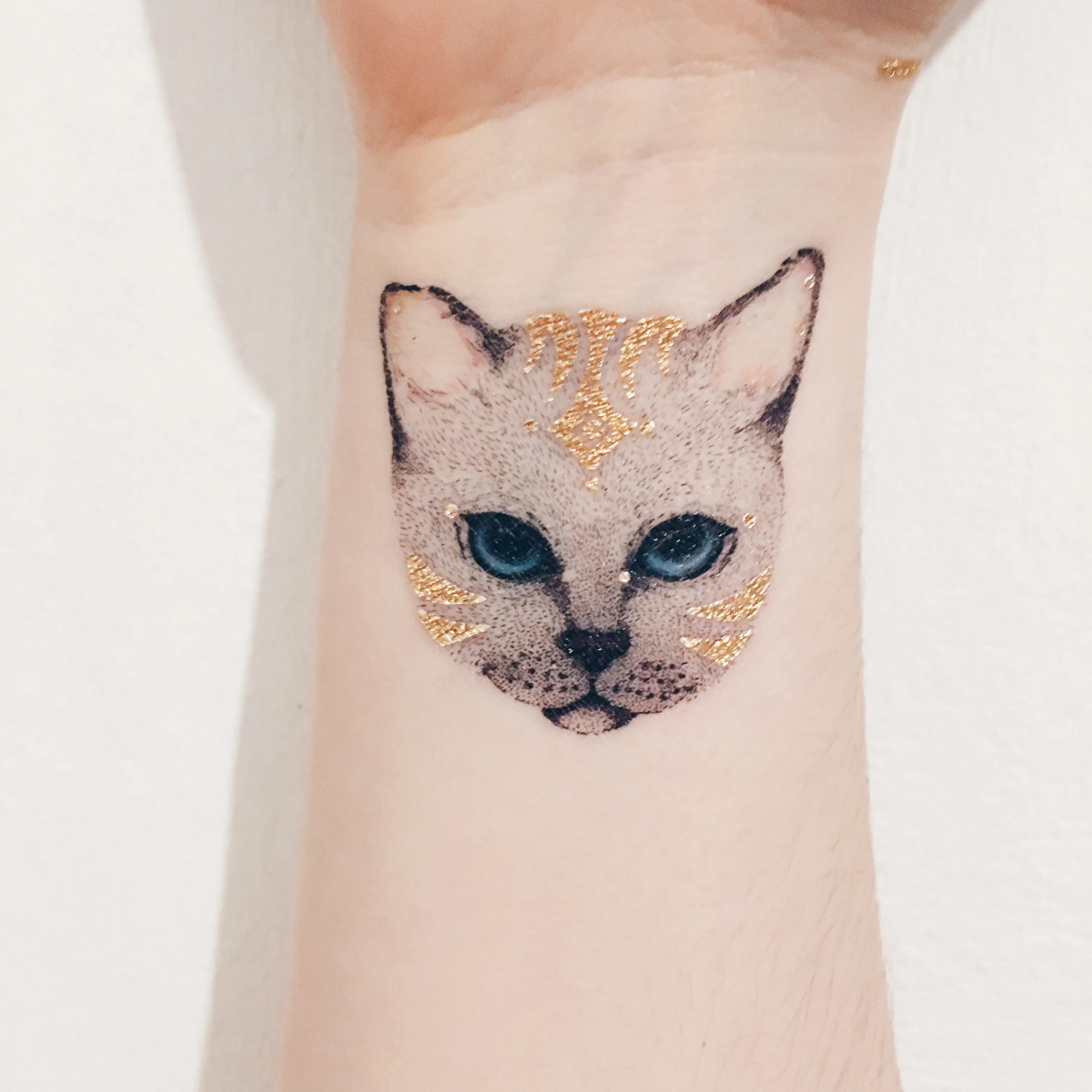 Meow Temporary Tattoo