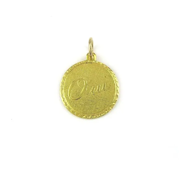 Metal Oui Charm (WS)